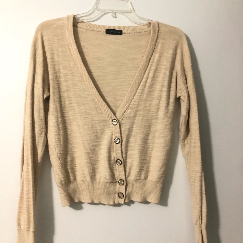 Beige Cardigan